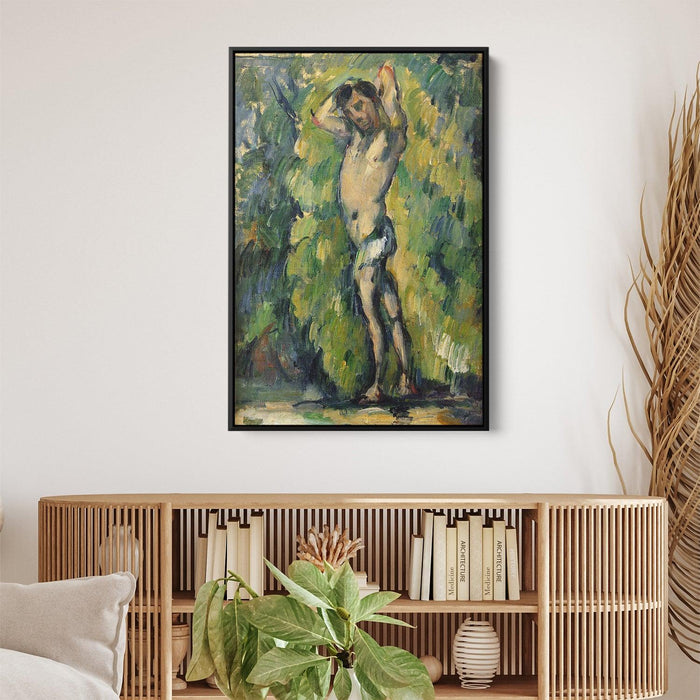 Bather by Paul Cezanne - Canvas Artwork