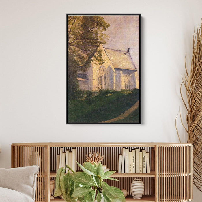 Church at Blainville by Marcel Duchamp - Canvas Artwork