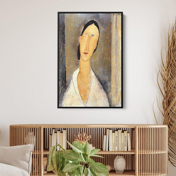 Hanka Zborowska by Amedeo Modigliani - Canvas Artwork