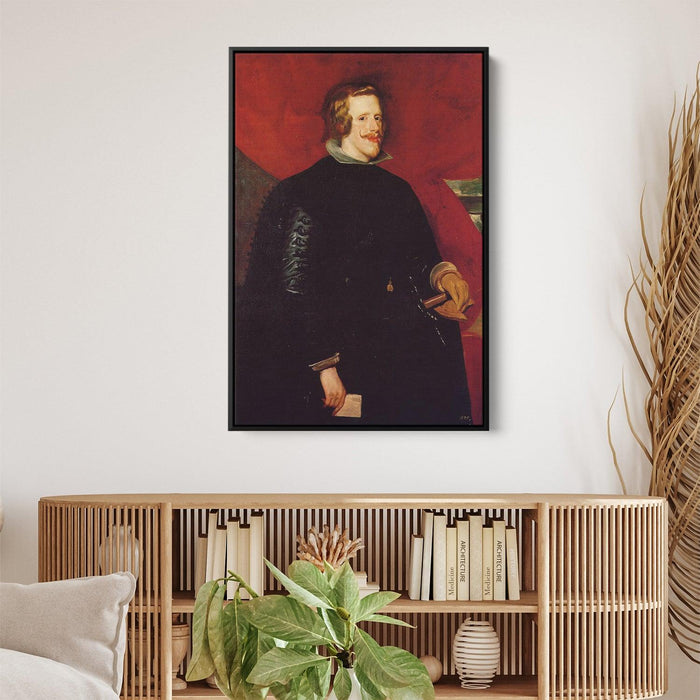 King Philip IV of Spain by Diego Velazquez - Canvas Artwork