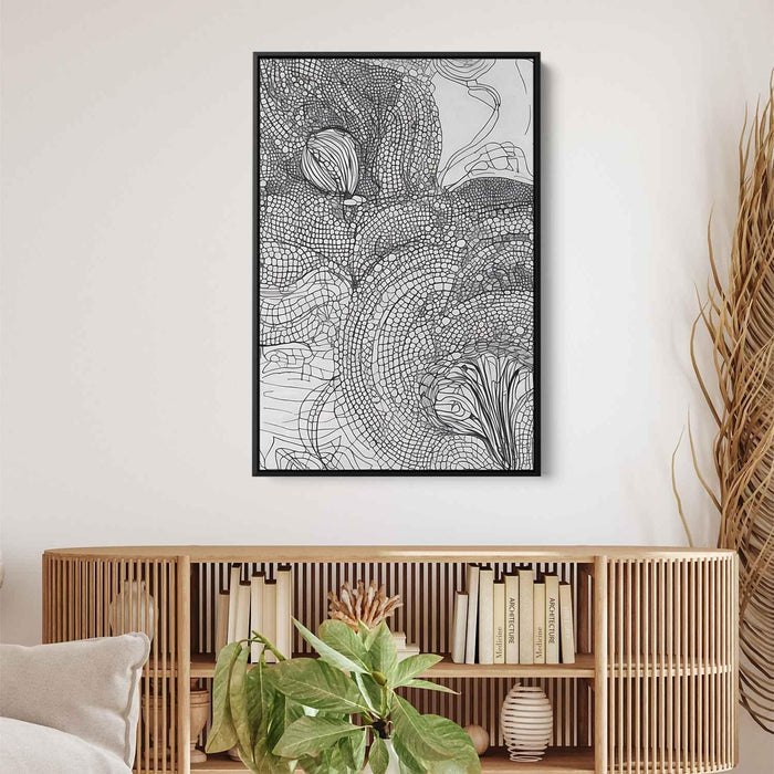 Line Art Sunset #222 - Kanvah