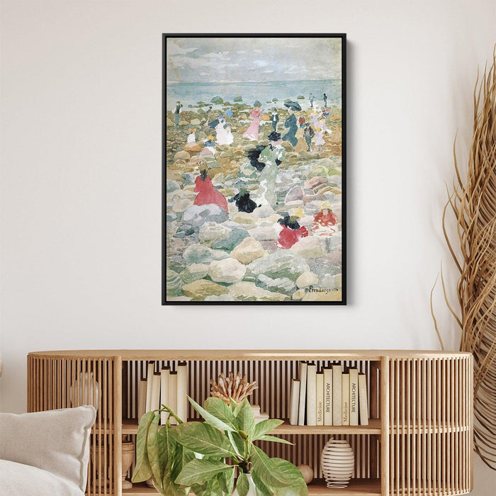 Low Tide, Nantucket by Maurice Prendergast - Canvas Artwork