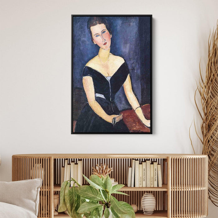 Madame Georges van Muyden by Amedeo Modigliani - Canvas Artwork