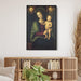 Madonna and Child with two cherubs by Pietro Perugino - Canvas Artwork