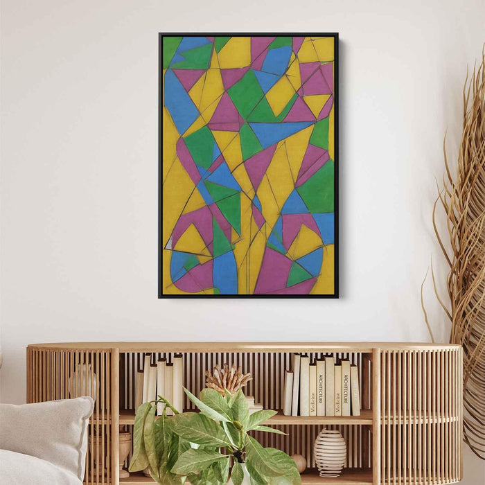 Tan Geometric Shapes #218 - Kanvah