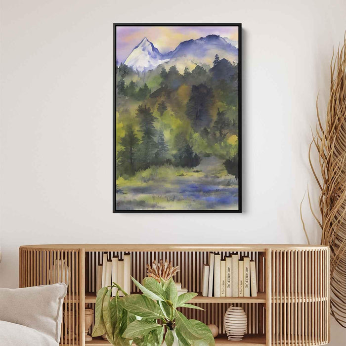 Watercolor Mountain #221 - Kanvah