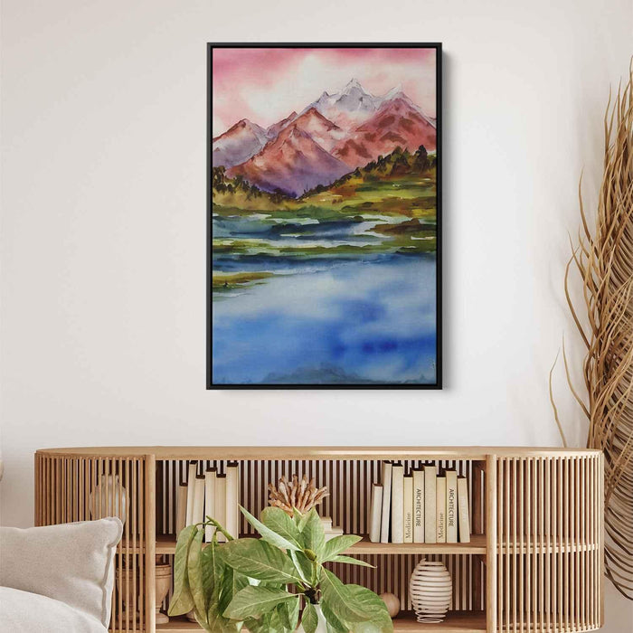 Watercolor Mountain #227 - Kanvah