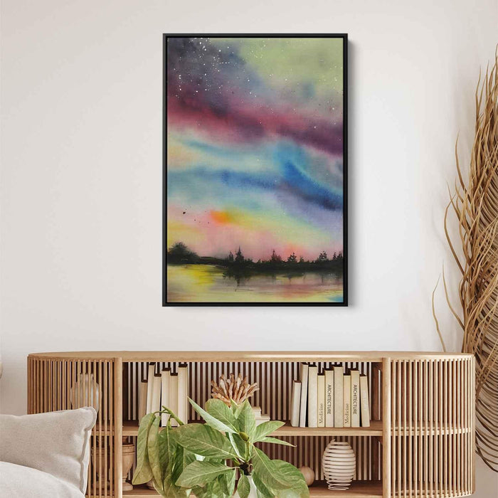 Watercolor Night #214 - Kanvah