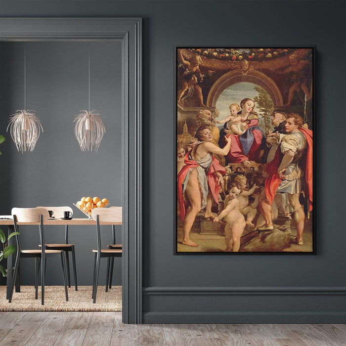 Madonna with St. George by Correggio - Canvas Artwork