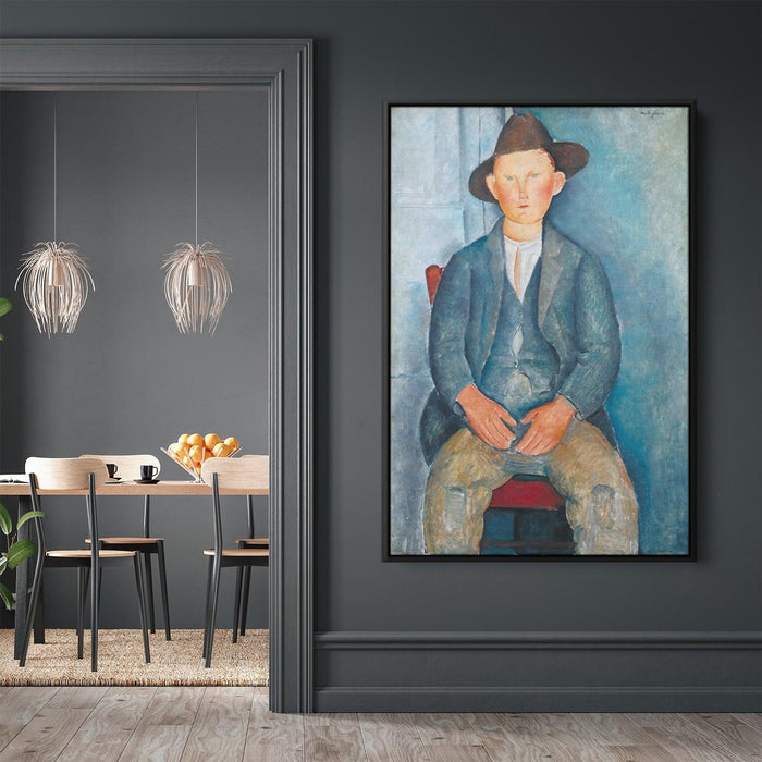 The Little Peasant by Amedeo Modigliani - Canvas Artwork