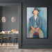 The Little Peasant by Amedeo Modigliani - Canvas Artwork