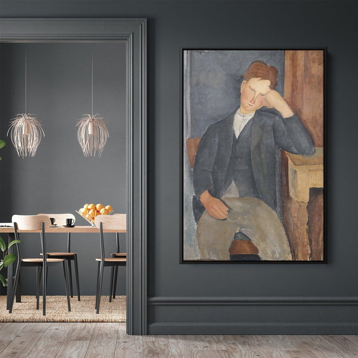 The young apprentice by Amedeo Modigliani - Canvas Artwork