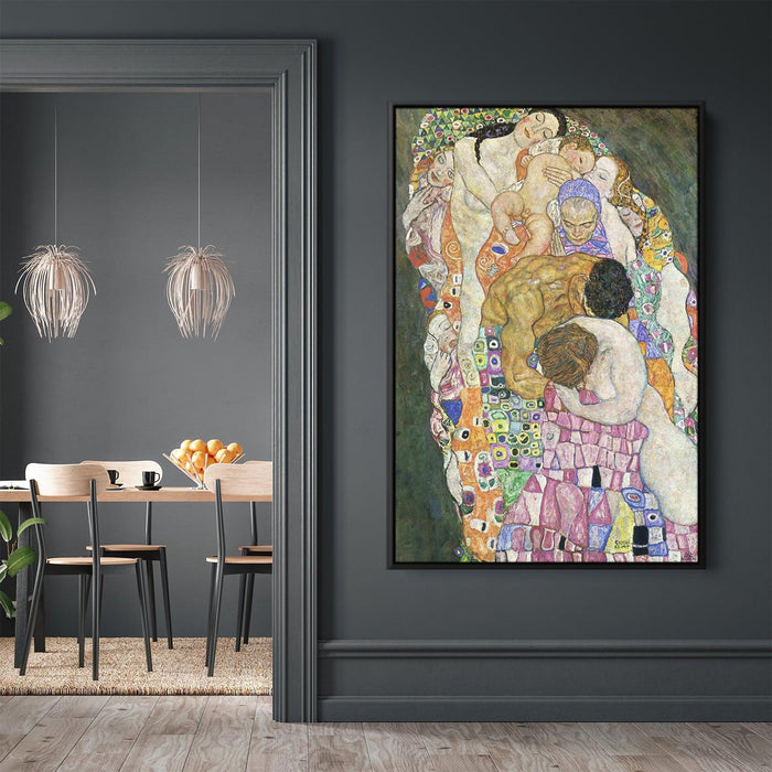 Death and Life by Gustav Klimt - Canvas Artwork