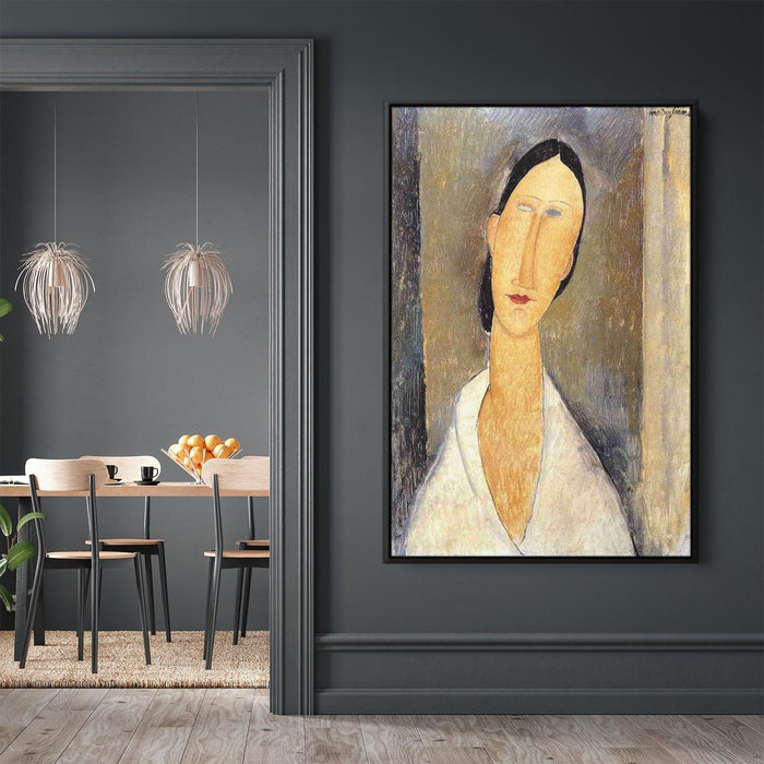 Hanka Zborowska by Amedeo Modigliani - Canvas Artwork