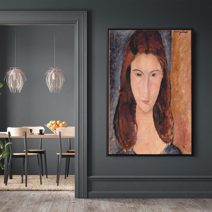 Jeanne Hebuterne by Amedeo Modigliani - Canvas Artwork