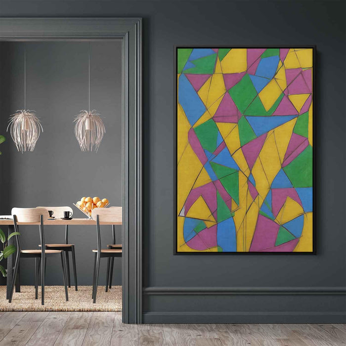 Tan Geometric Shapes #218 - Kanvah