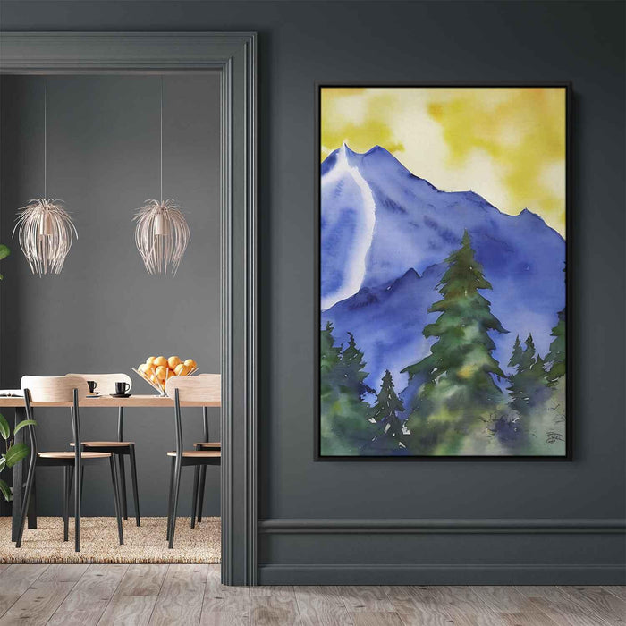 Watercolor Mountain #214 - Kanvah