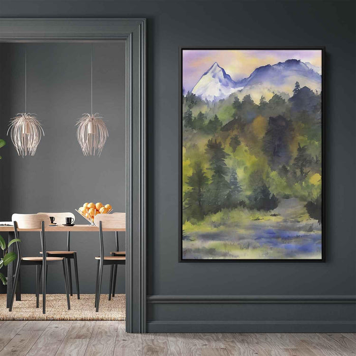 Watercolor Mountain #221 - Kanvah