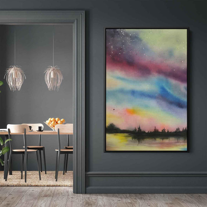 Watercolor Night #214 - Kanvah