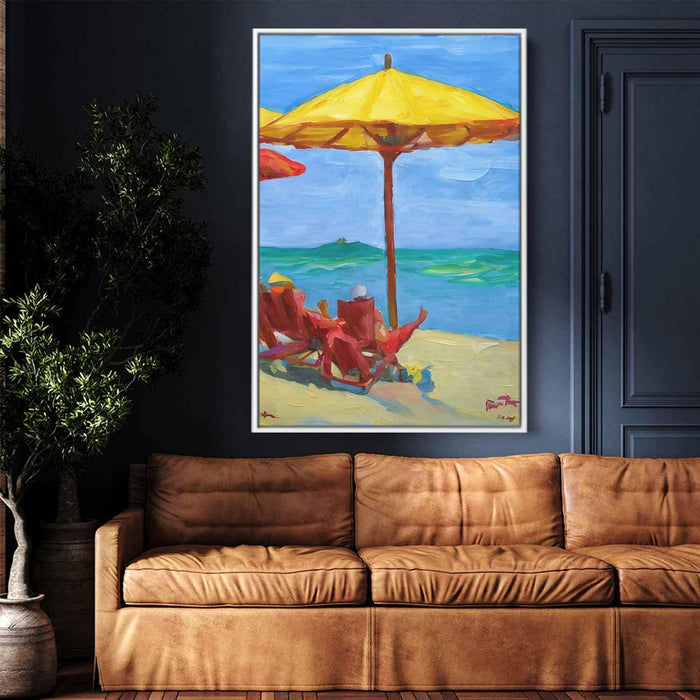 Abstract Beach Umbrellas #226 - Kanvah