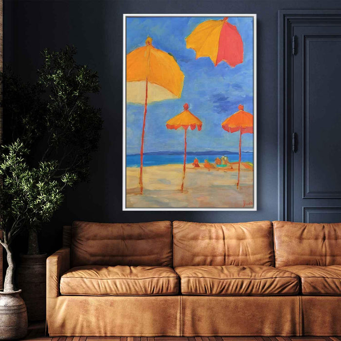 Abstract Beach Umbrellas #231 - Kanvah
