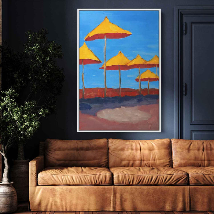 Abstract Beach Umbrellas #234 - Kanvah