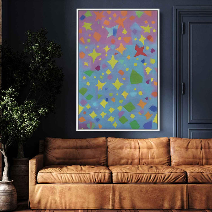 Pastel Bauhaus Stars #220 - Kanvah