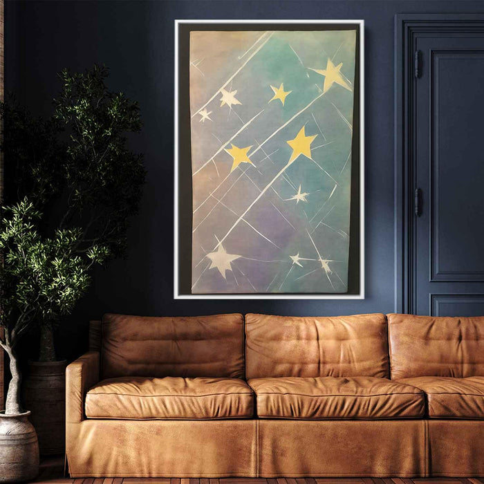 Pastel Bauhaus Stars #223 - Kanvah