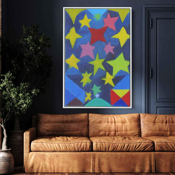 Pastel Bauhaus Stars #226 - Kanvah