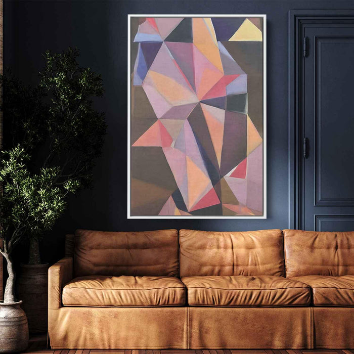 Pastel Bauhaus Triangles #220 - Kanvah
