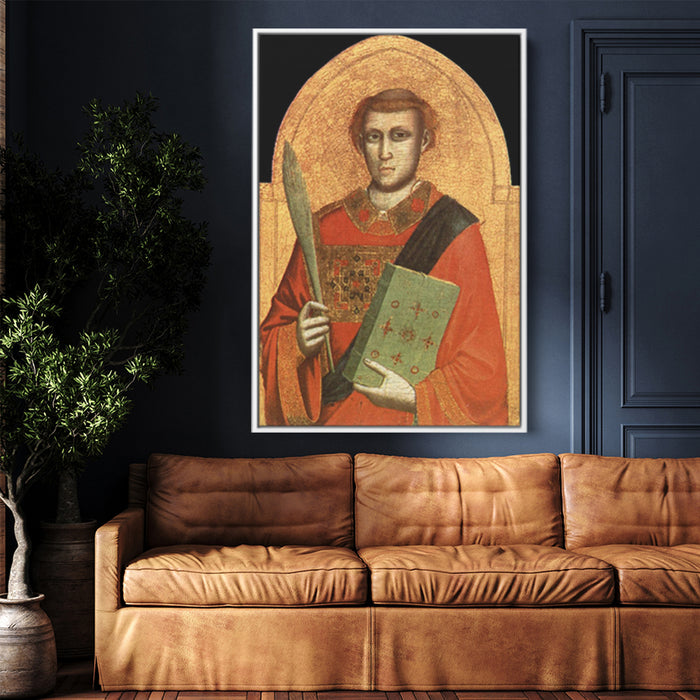 St Lawrence by Giotto - Canvas Artwork