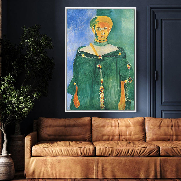 Standing Moroccan in Green (Standing Riffian) by Henri Matisse - Canvas Artwork