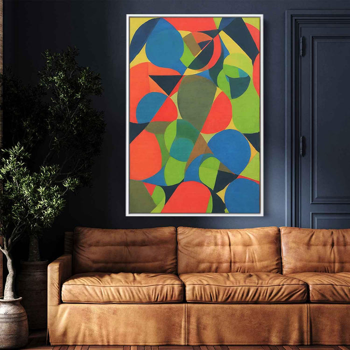 Tan Geometric Shapes #220 - Kanvah