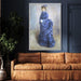 The Blue Lady by Pierre-Auguste Renoir - Canvas Artwork