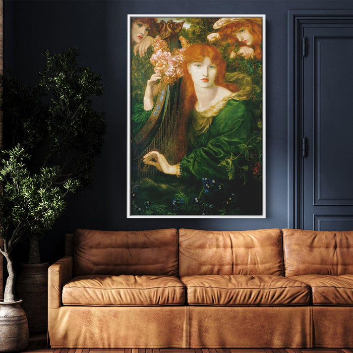 The Garland by Dante Gabriel Rossetti - Canvas Artwork