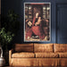 Virgin and Child Enthroned by Hans Memling - Canvas Artwork