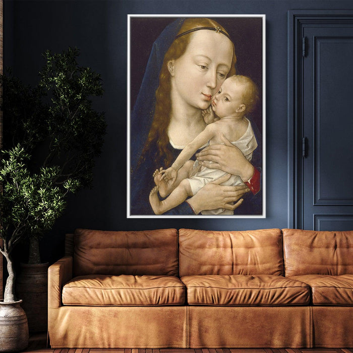 Virgin and Child by Rogier van der Weyden - Canvas Artwork