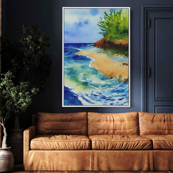 Watercolor Beach #223 - Kanvah