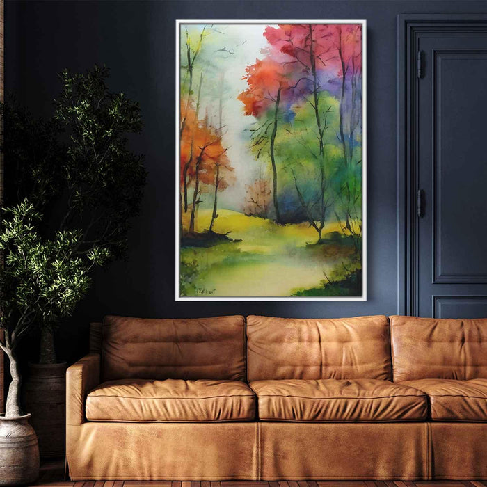 Watercolor Forest #202 - Kanvah