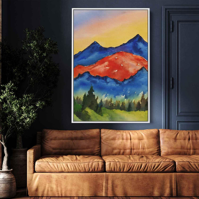 Watercolor Mountain #203 - Kanvah