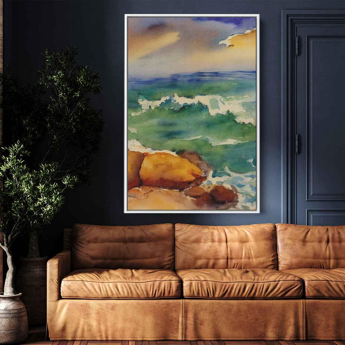 Watercolor Sea #202 - Kanvah