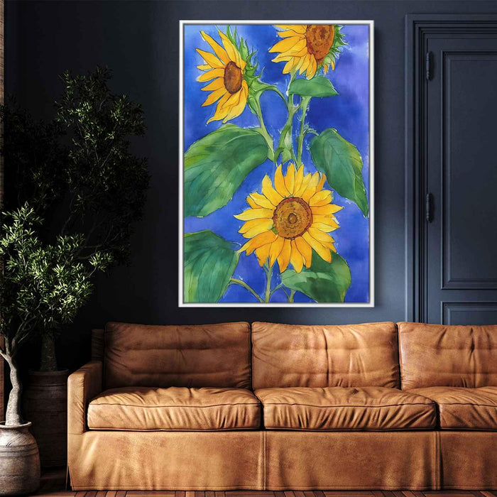 Watercolor Sunflower #202 - Kanvah