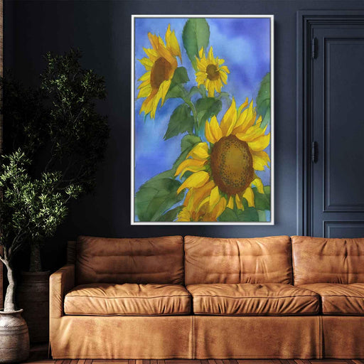 Watercolor Sunflower #223 - Kanvah