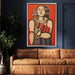 Woman with a Book by Fernand Leger - Canvas Artwork