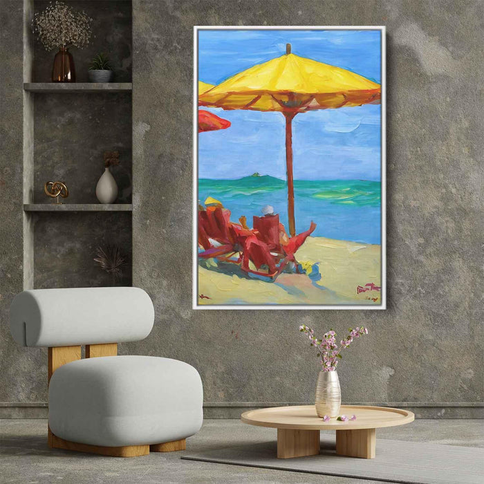 Abstract Beach Umbrellas #226 - Kanvah