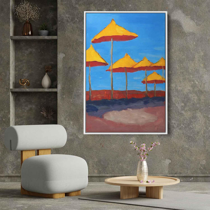 Abstract Beach Umbrellas #234 - Kanvah