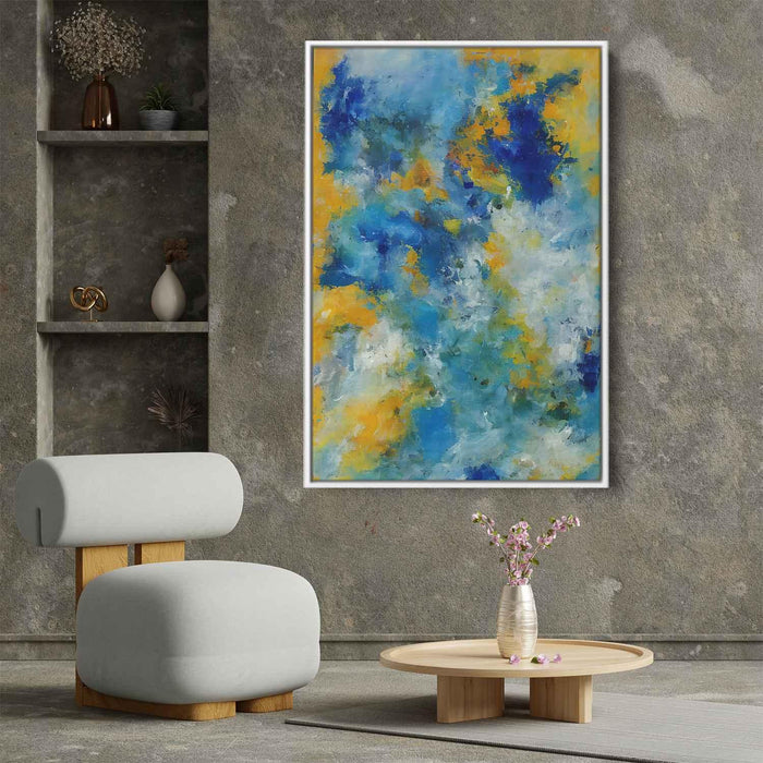 Blue Abstract Ocean #205 - Kanvah