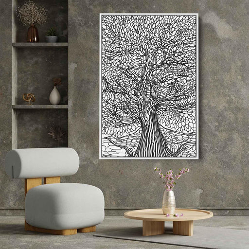 Line Art Tree #226 - Kanvah