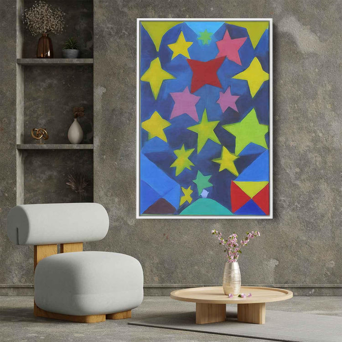 Pastel Bauhaus Stars #226 - Kanvah