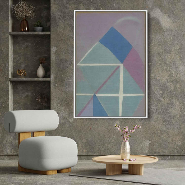 Pastel Bauhaus Triangles #233 - Kanvah